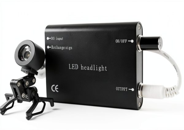 Fencia Dental Headlamp LED Light Model 684175 Rechargeable Clip-On-2