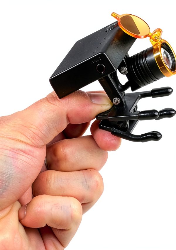 XUX Cordless Mini Headlamp with Uniform Square Spot and Touch Controls-0