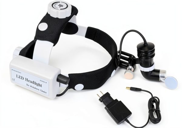 LED Headlamp KASHSURG Adjustable Focus White 10W Battery Powered-0