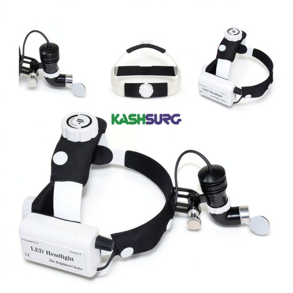 LED Headlamp KASHSURG Adjustable Focus White 10W Battery Powered-6